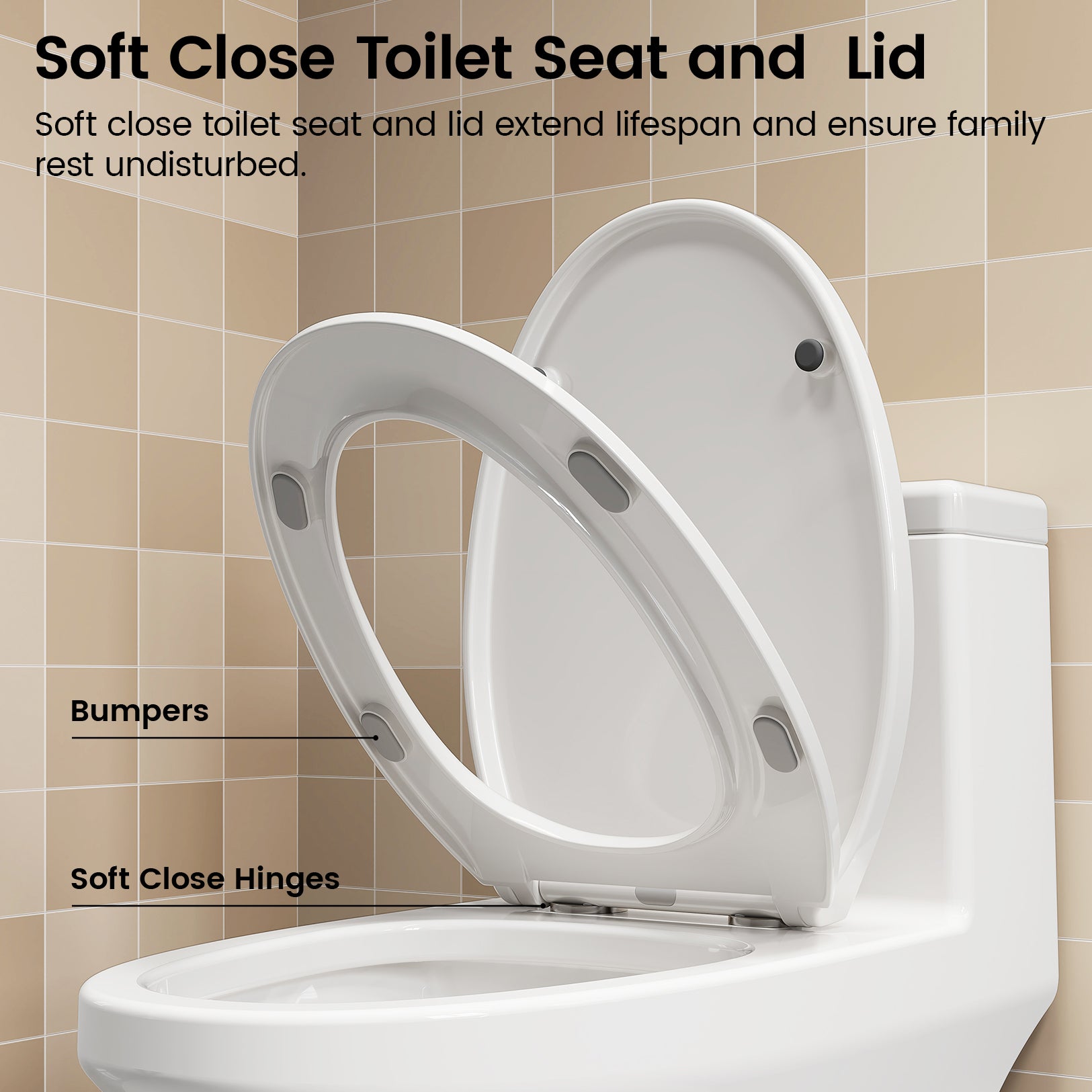 K-0351DF Elongated ADA Compliant One Piece Toilet, 1.1/1.6 GPF Dual Flush, MAP 1000g