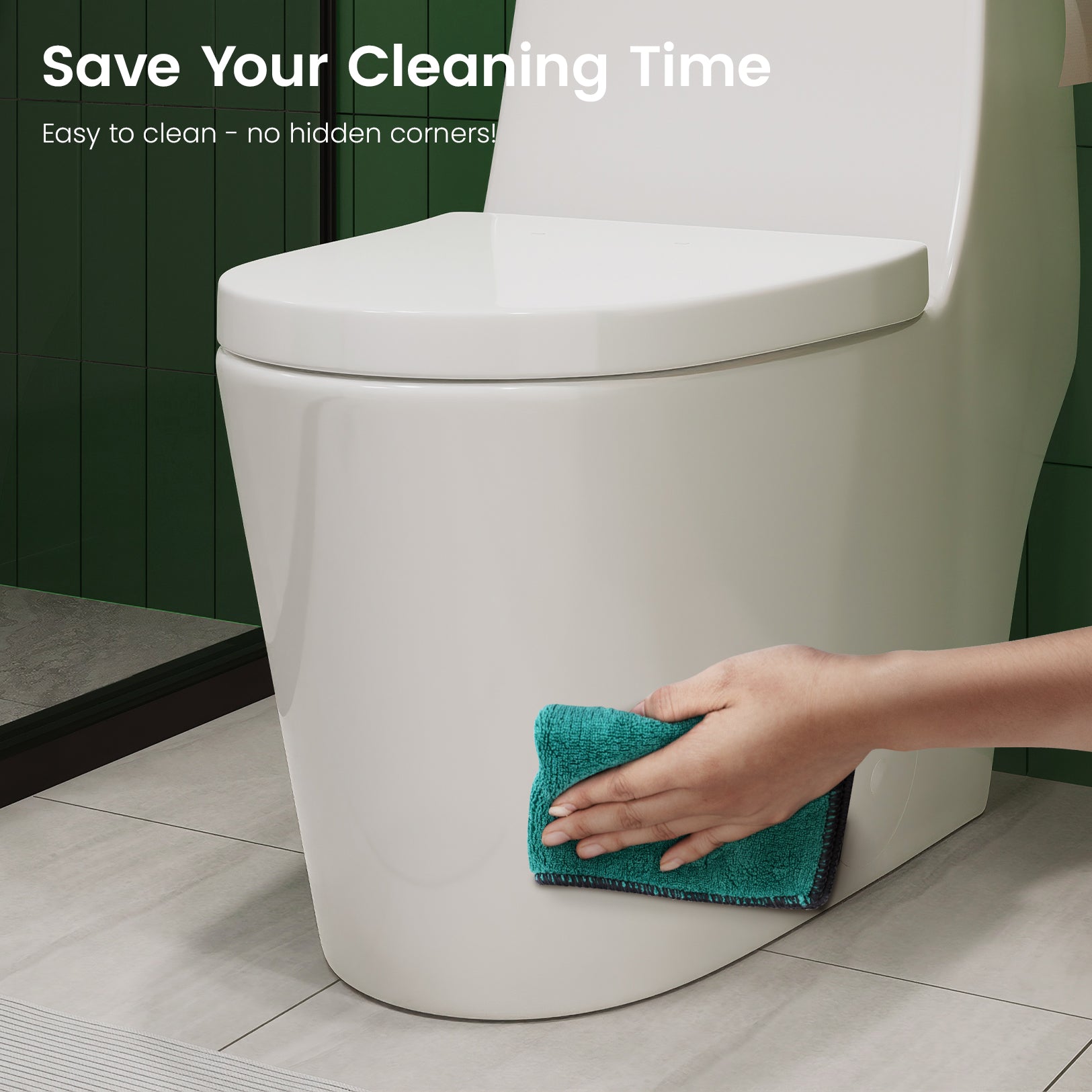 SOTOMO MJ-80 One-Piece Elongated Toilets