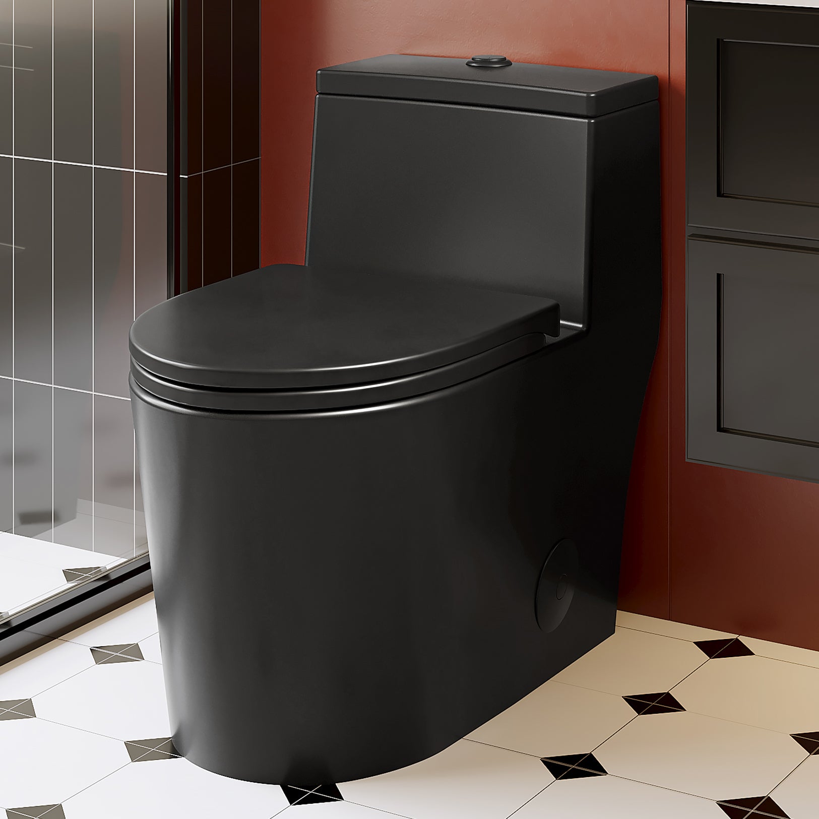 SOTOMO MJ-80 One-Piece Elongated Toilets