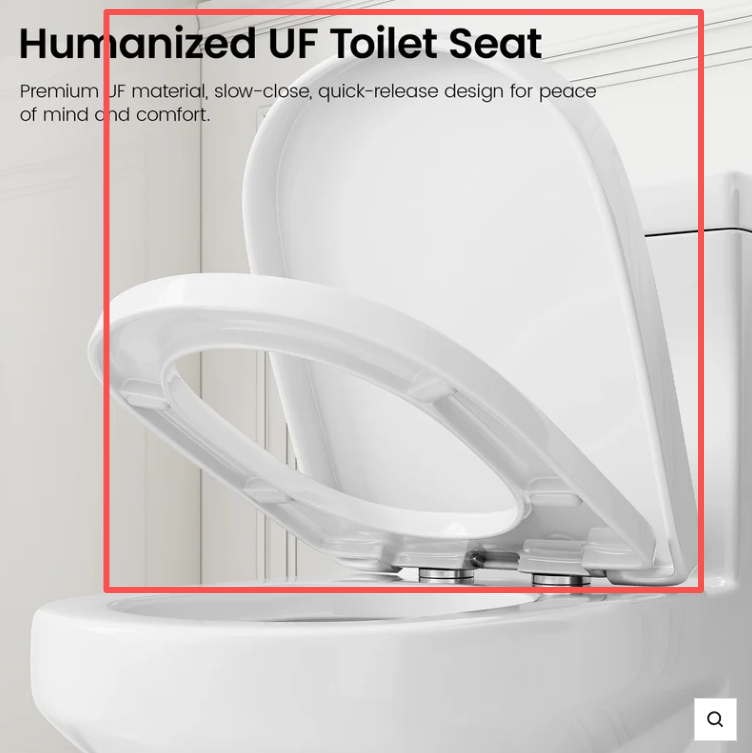 Sotomo MY-2133 toilet seat and lid assembly