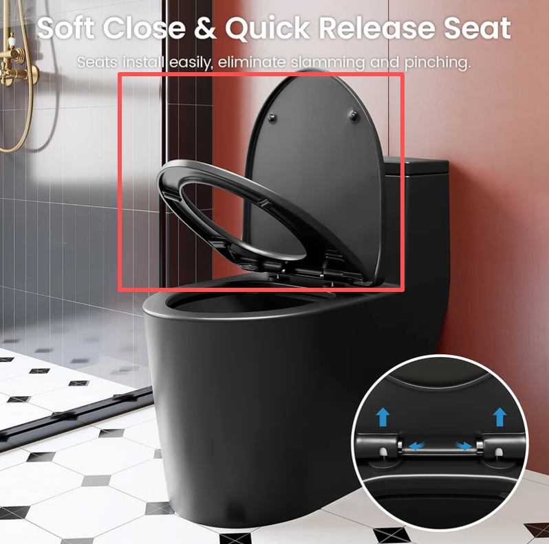 Sotomo MJ80 toilet seat and lid assembly