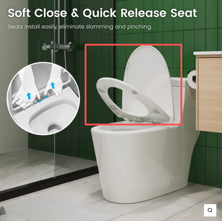 Sotomo MJ80 toilet seat and lid assembly